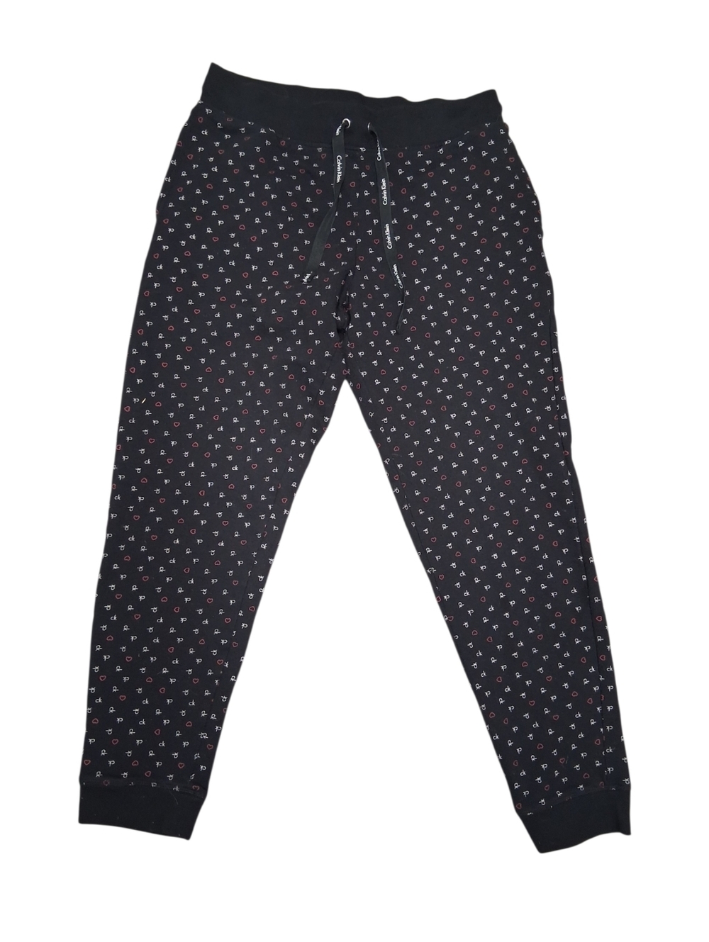 Calvin Klein Heart Print Joggers EUC Size M